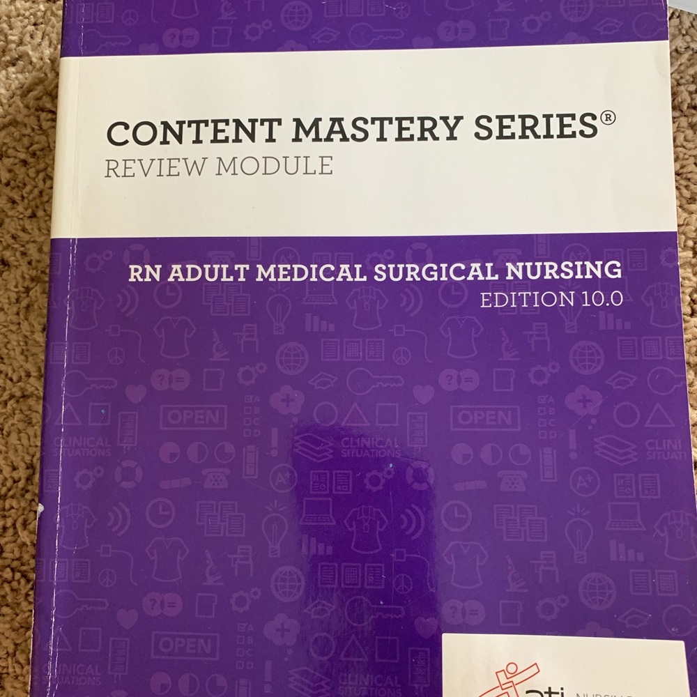 ATI RN adult med surg review book